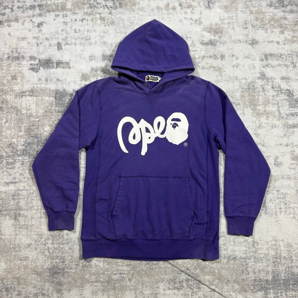 Authentic Bape 2000’s Graffiti Logo Hoodie XL